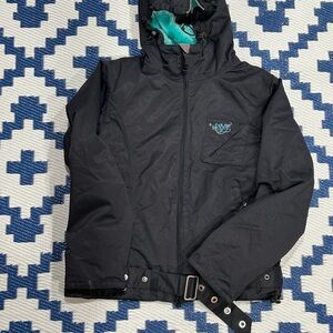 Roxy Snow Ski Snowboarding Jaket Black Womens M